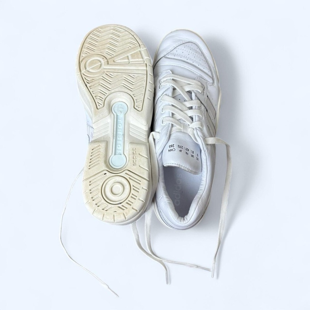Size 9 Men’s - Adidas Torsion Comp EE7375 White Off White Recon Pack